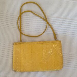 Saks Fifth Avenue Yellow Crossbody Bag